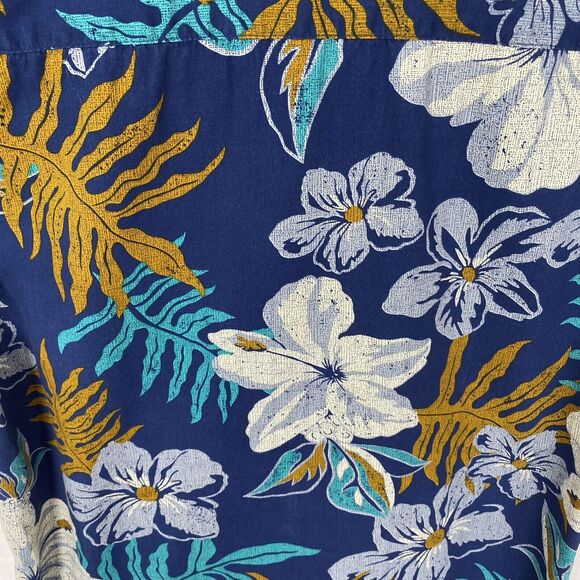 Cactus Man Ricky Singh Blue Hawaiian Shirt Short Sleeve Camp‎ Button Up Size S - Picture 7 of 10